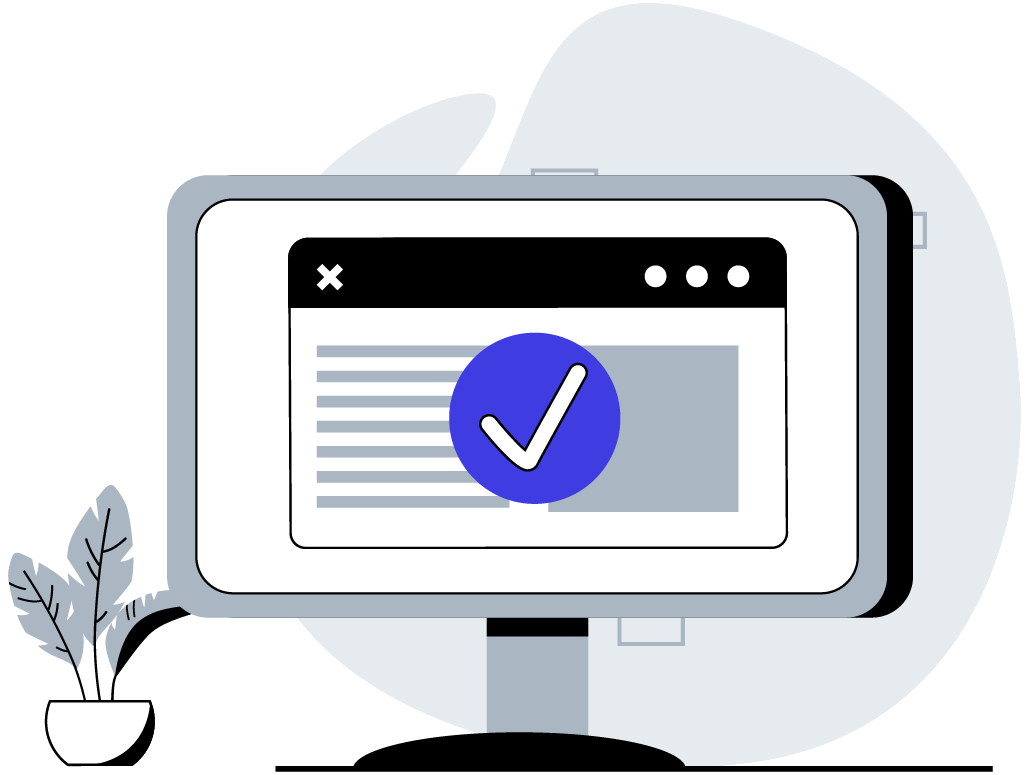 Graphic of computer